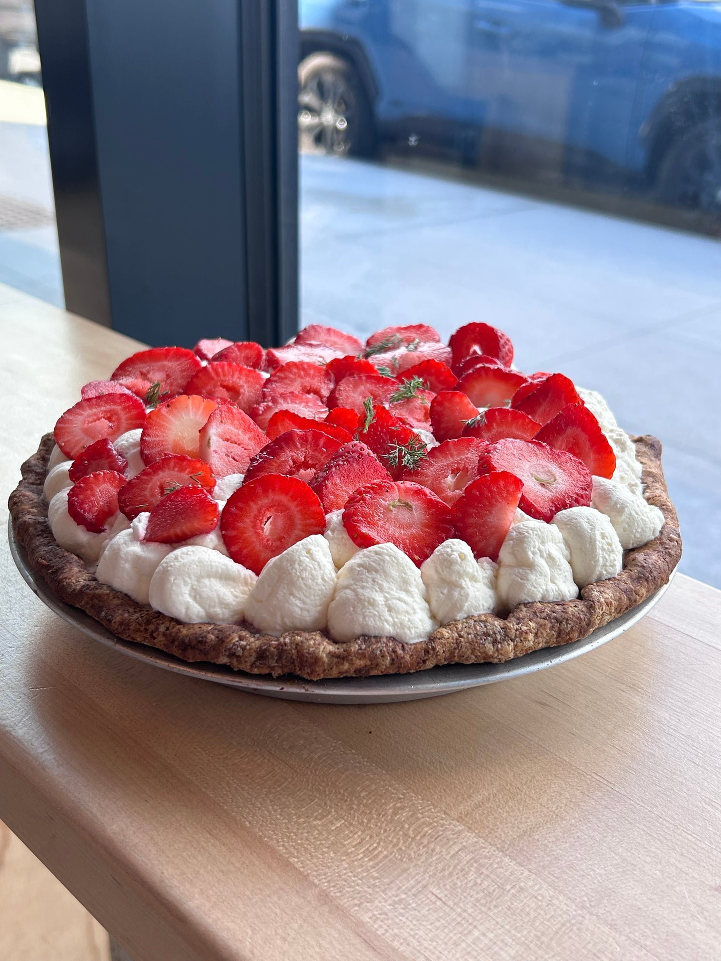 Strawberry Cream Pie